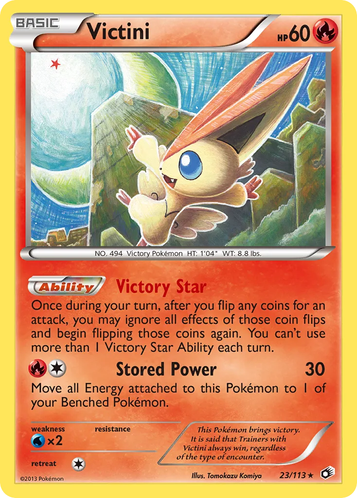 Victini, Legendary Treasures #023 / 113