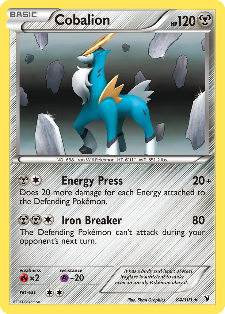 Cobalion, Noble Victories #084 / 101
