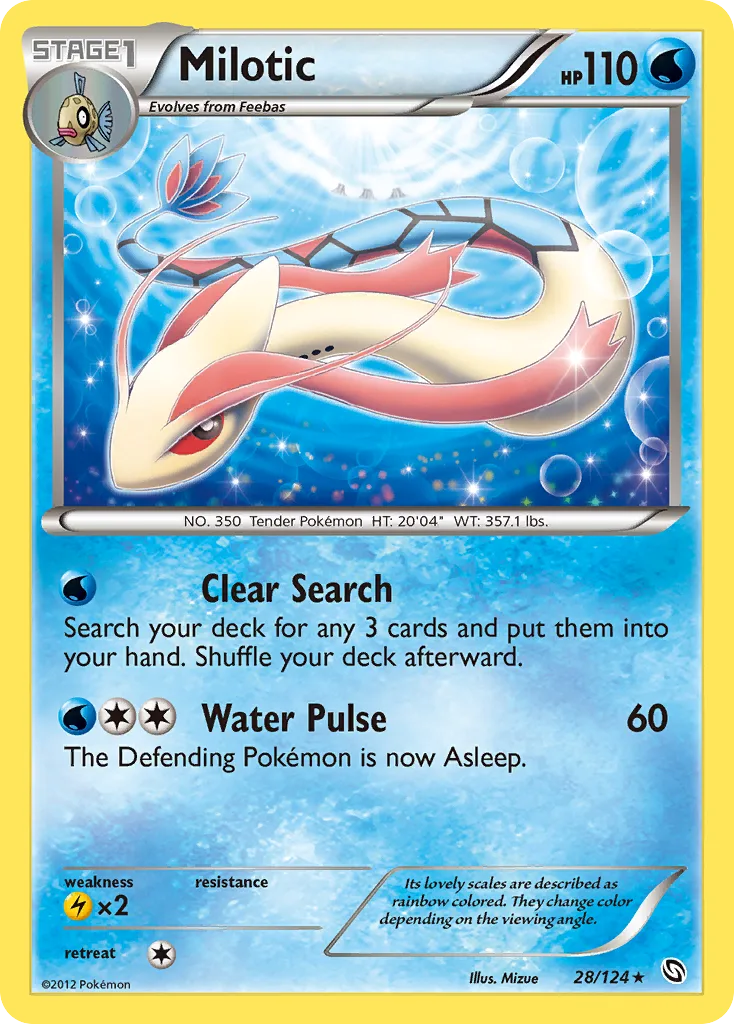 Milotic, Dragons Exalted #028 / 124