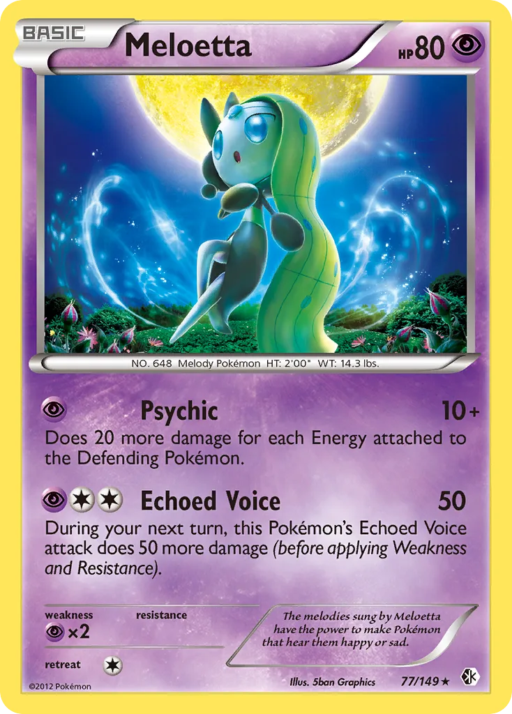 Meloetta, Boundaries Crossed #077 / 149