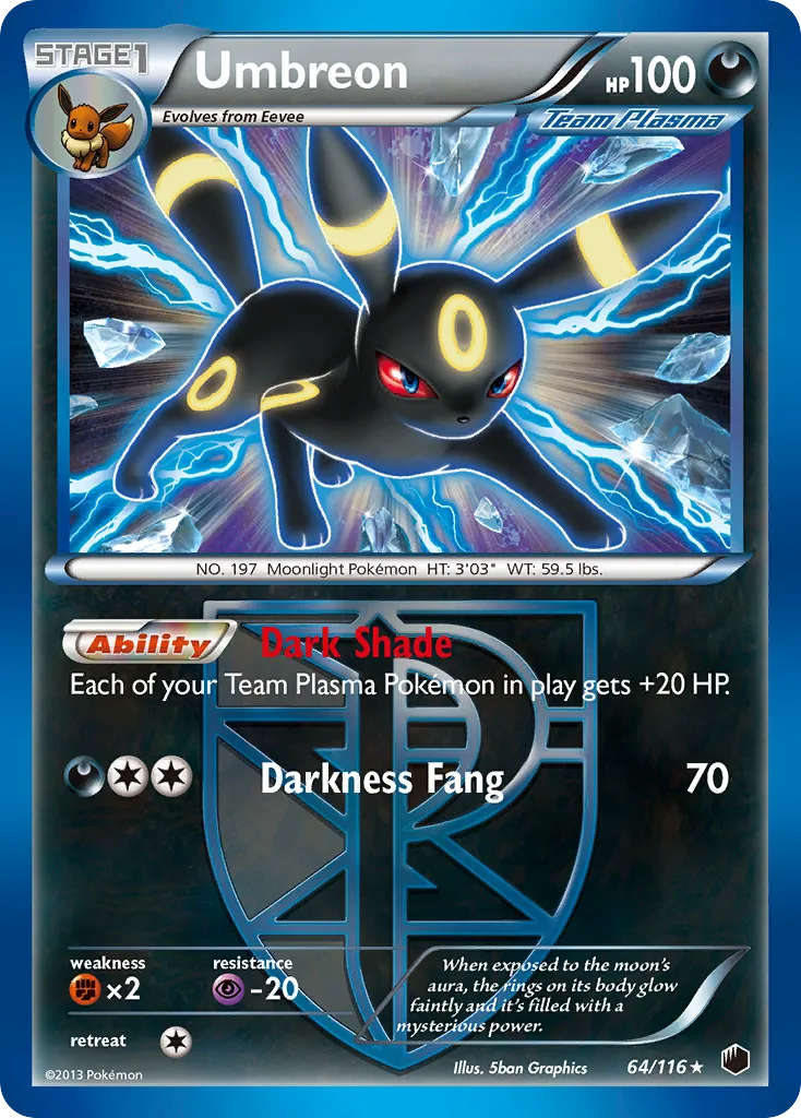 Umbreon, Plasma Freeze #064 / 116