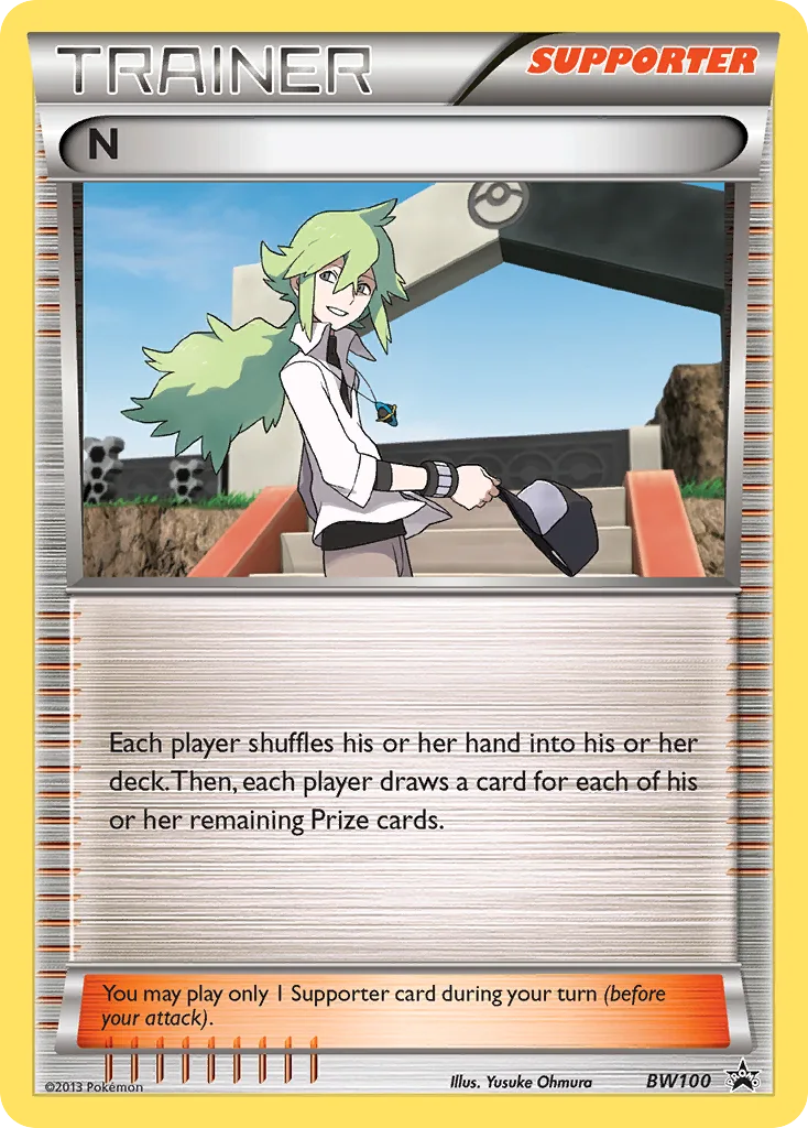 N, BW Black Star Promos #BW100 / BW101