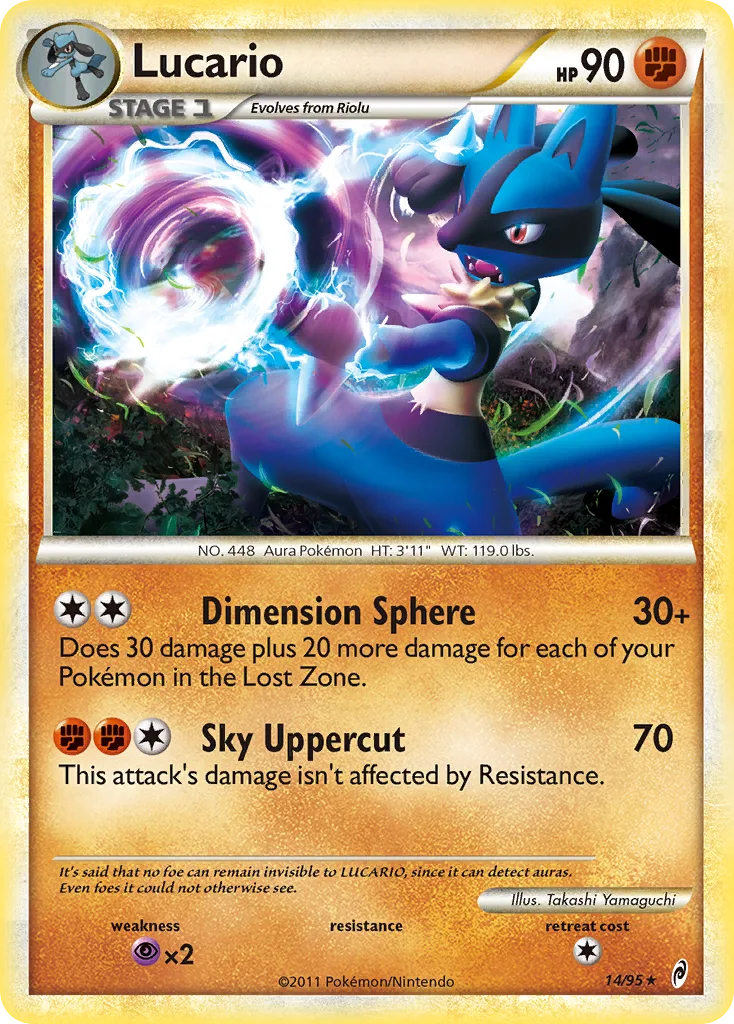 Lucario, Call of Legends #014 / 95