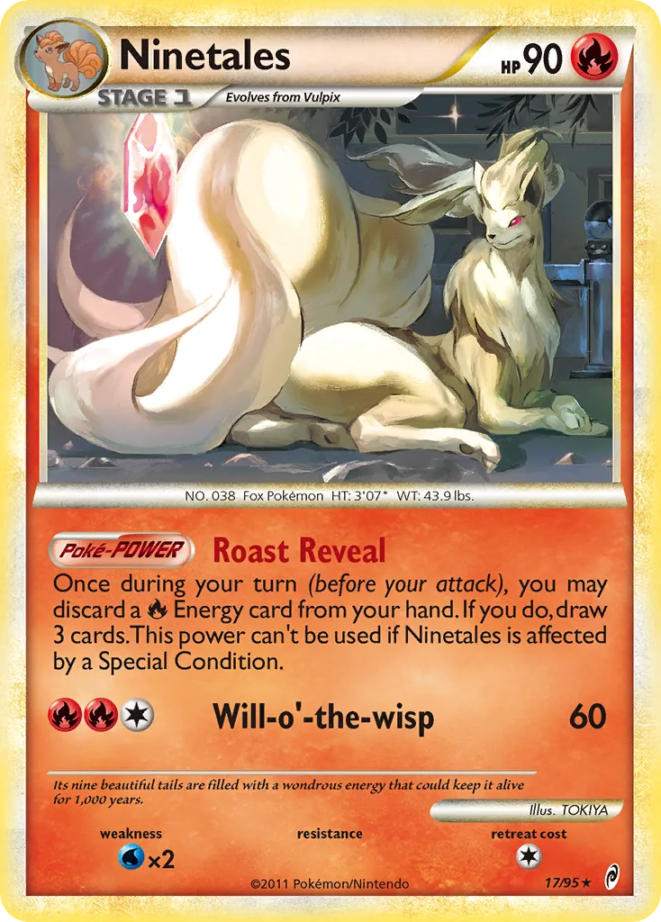 Ninetales, Call of Legends #017 / 95