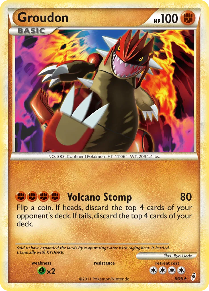Groudon, Call of Legends #006 / 95