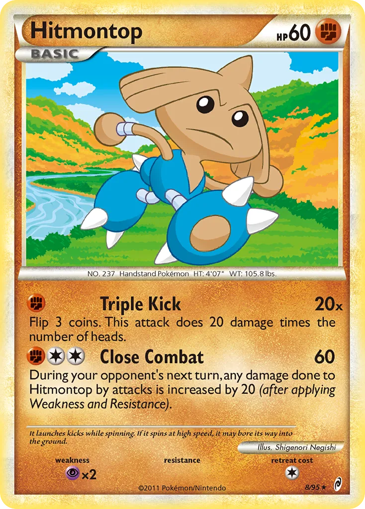 Hitmontop, Call of Legends #008 / 95