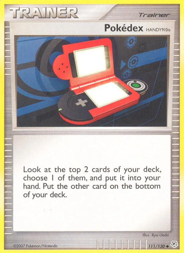 Pokédex HANDY910is, Diamond & Pearl #111 / 130