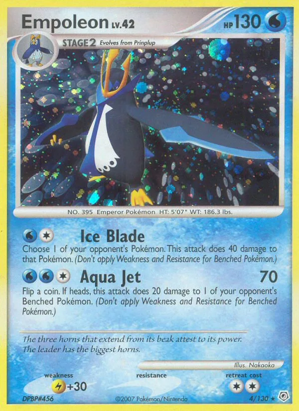 Empoleon, Diamond & Pearl #004 / 130