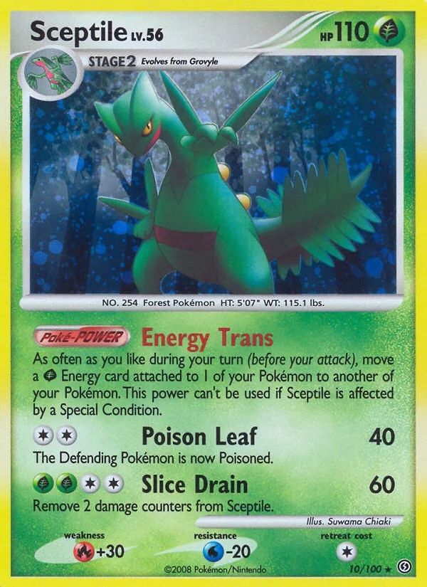 Sceptile, Stormfront #010 / 100