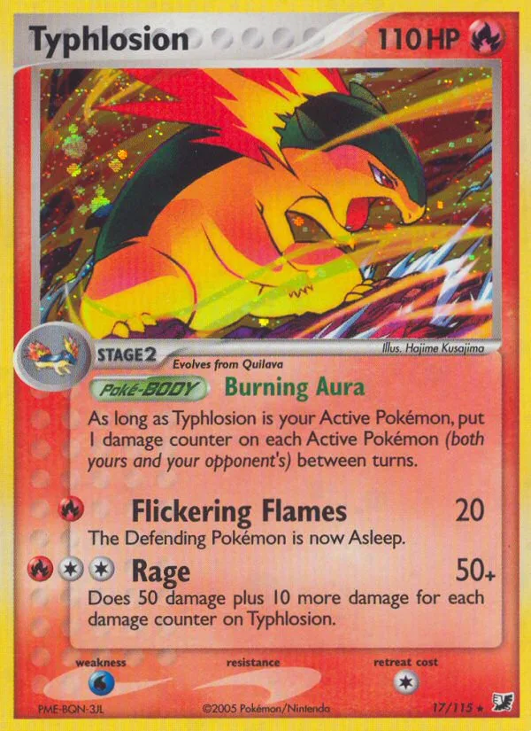 Typhlosion, Unseen Forces #017 / 115