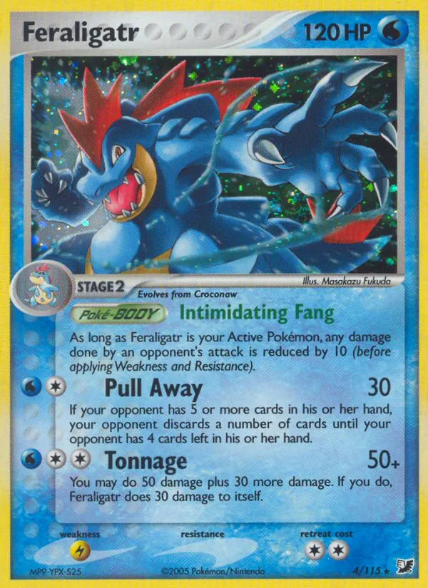 Feraligatr, Unseen Forces #004 / 115