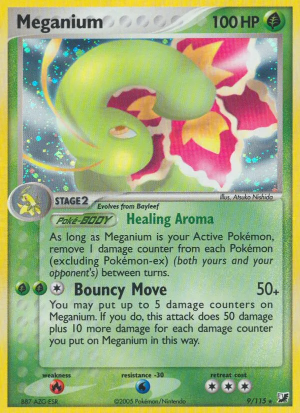 Meganium, Unseen Forces #009 / 115