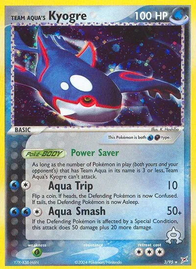 Team Aqua's Kyogre, Team Magma vs Team Aqua #003 / 95