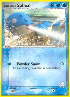 Team Aqua's Spheal