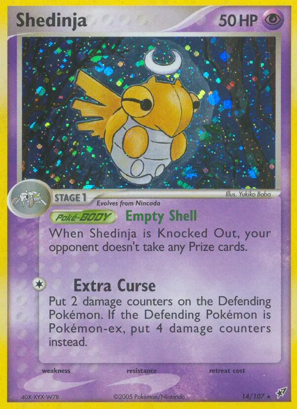 Shedinja, Deoxys #014 / 107