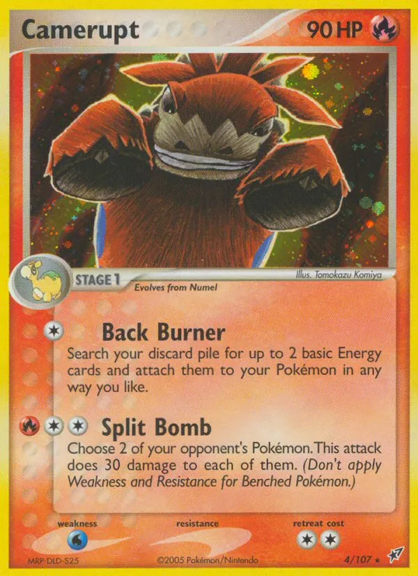 Camerupt, Deoxys #004 / 107
