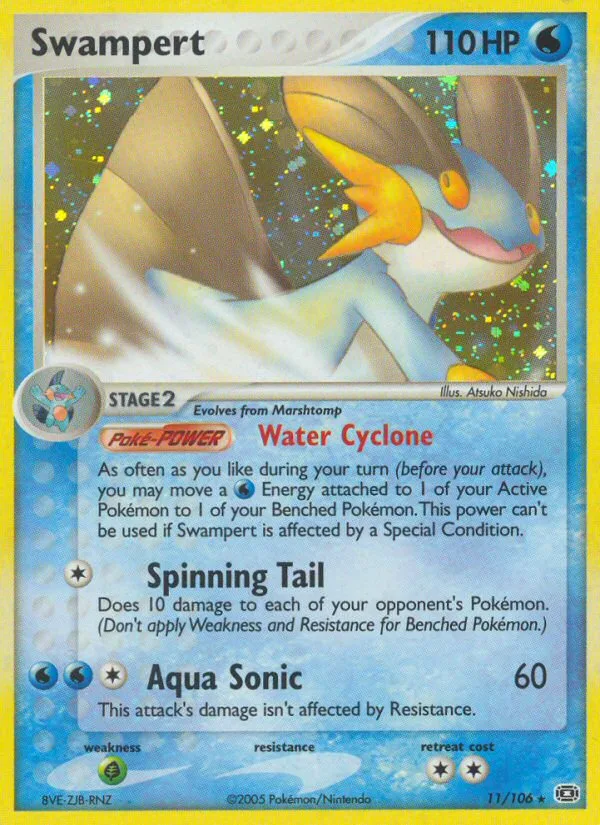 Swampert, Emerald #011 / 106
