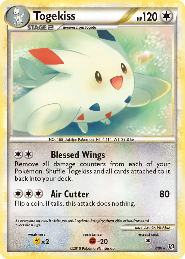 Togekiss, HS—Undaunted #009 / 90