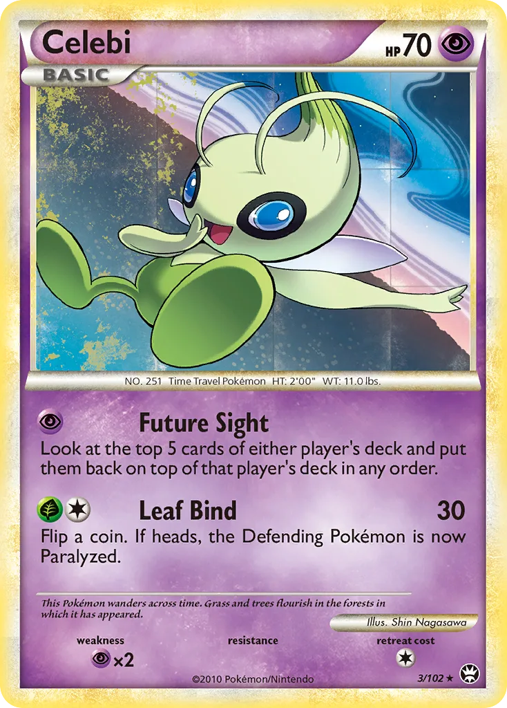 Celebi, HS—Triumphant #003 / 102
