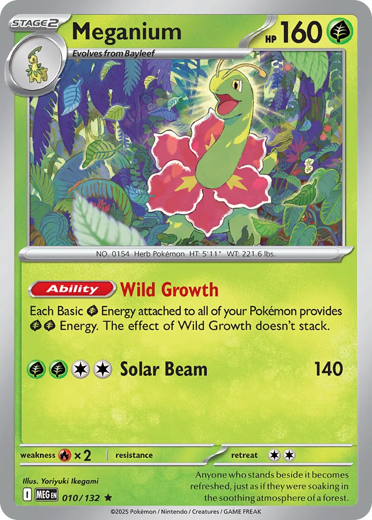 Meganium, Mega Evolution #010 / 132