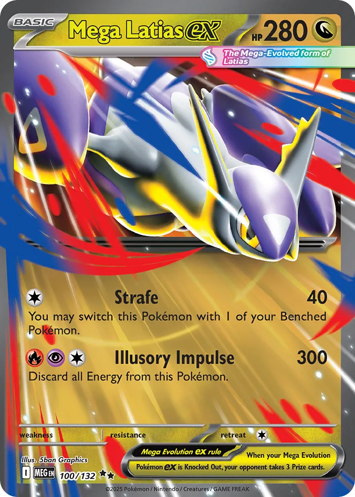 Mega Latias ex, Mega Evolution #100 / 132