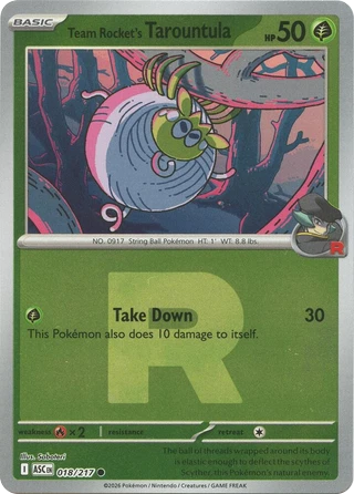 Team Rocket's Tarountula