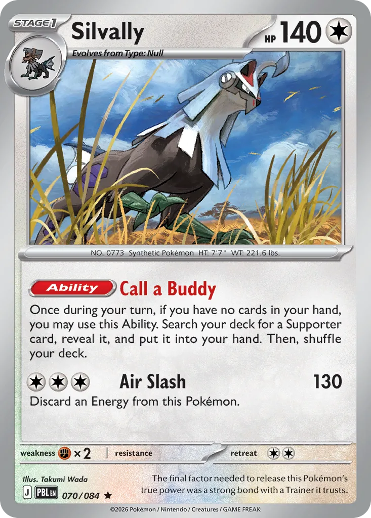 Silvally, Pitch Black #070 / 84