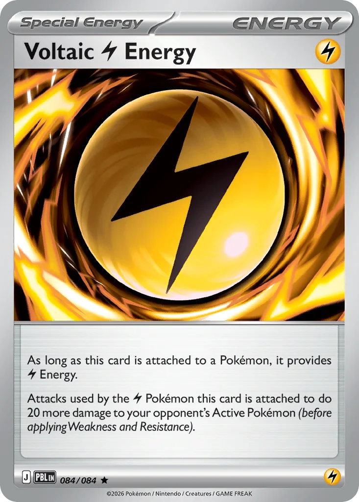 Voltaic Lightning Energy, Pitch Black #084 / 84
