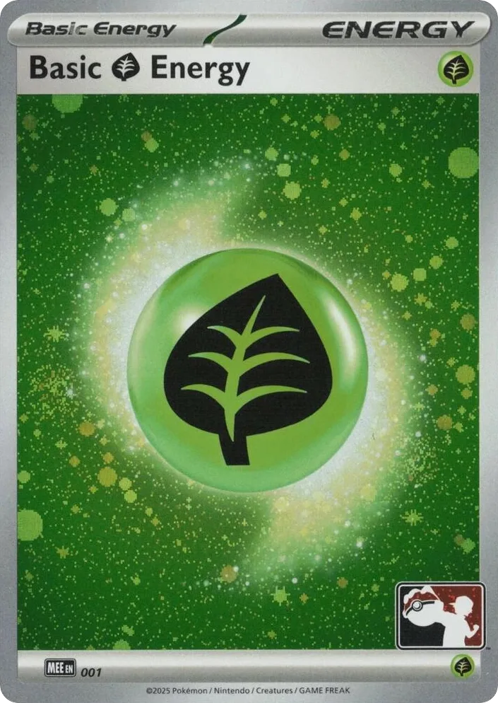 Basic Grass Energy, Mega Evolution Energies #001 / 16