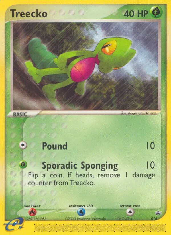 Treecko, Nintendo Black Star Promos #016 / 40