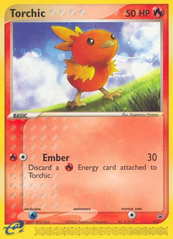Torchic, Nintendo Black Star Promos #017 / 40