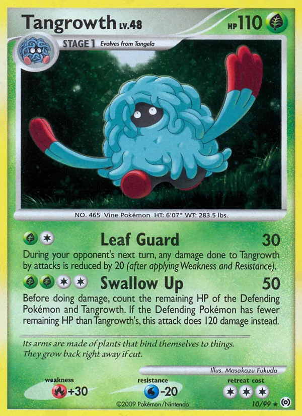 Tangrowth, Arceus #010 / 99