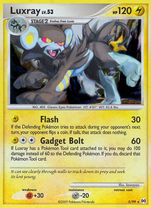 Luxray, Arceus #005 / 99