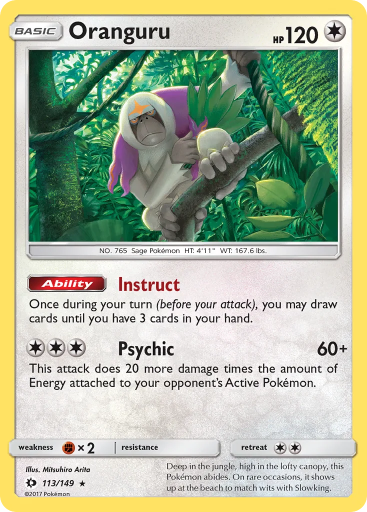 Oranguru, Sun & Moon #113 / 149