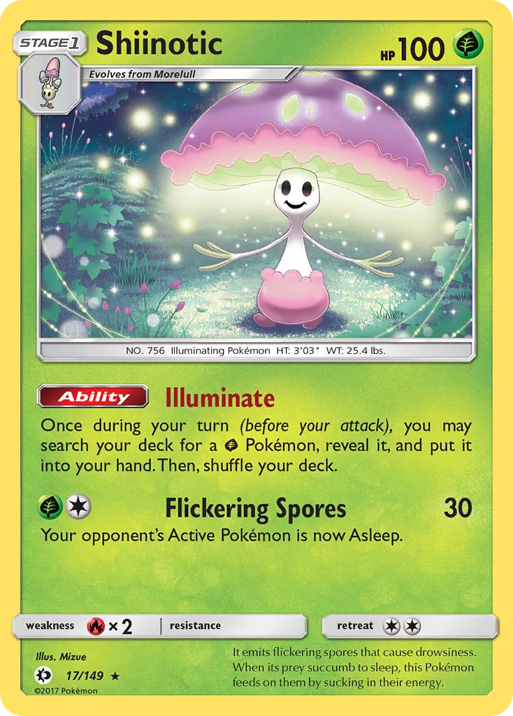Shiinotic, Sun & Moon #017 / 149