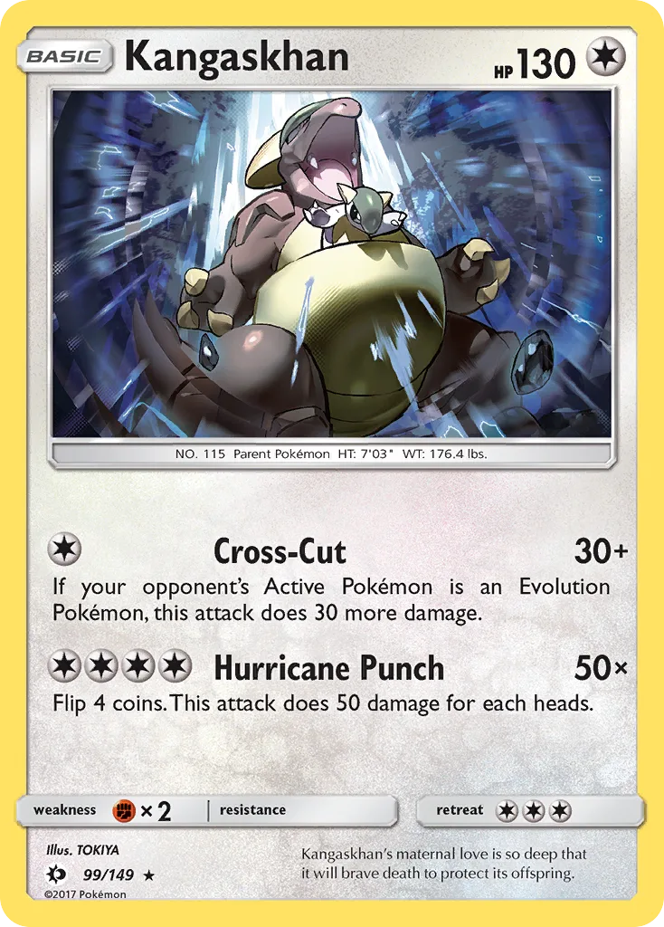Kangaskhan, Sun & Moon #099 / 149