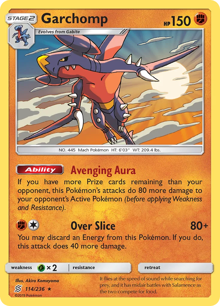 Garchomp, Unified Minds #114 / 236