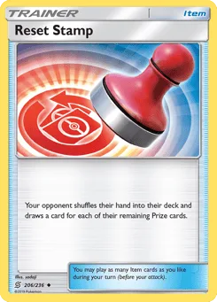 Reset Stamp