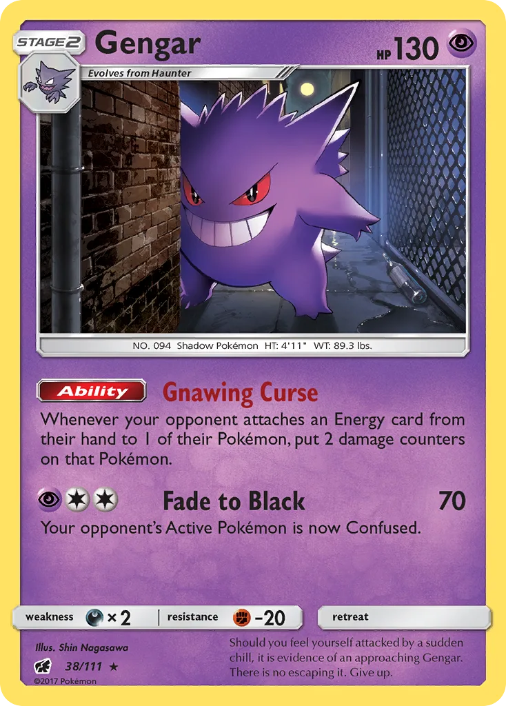 Gengar, Crimson Invasion #038 / 111