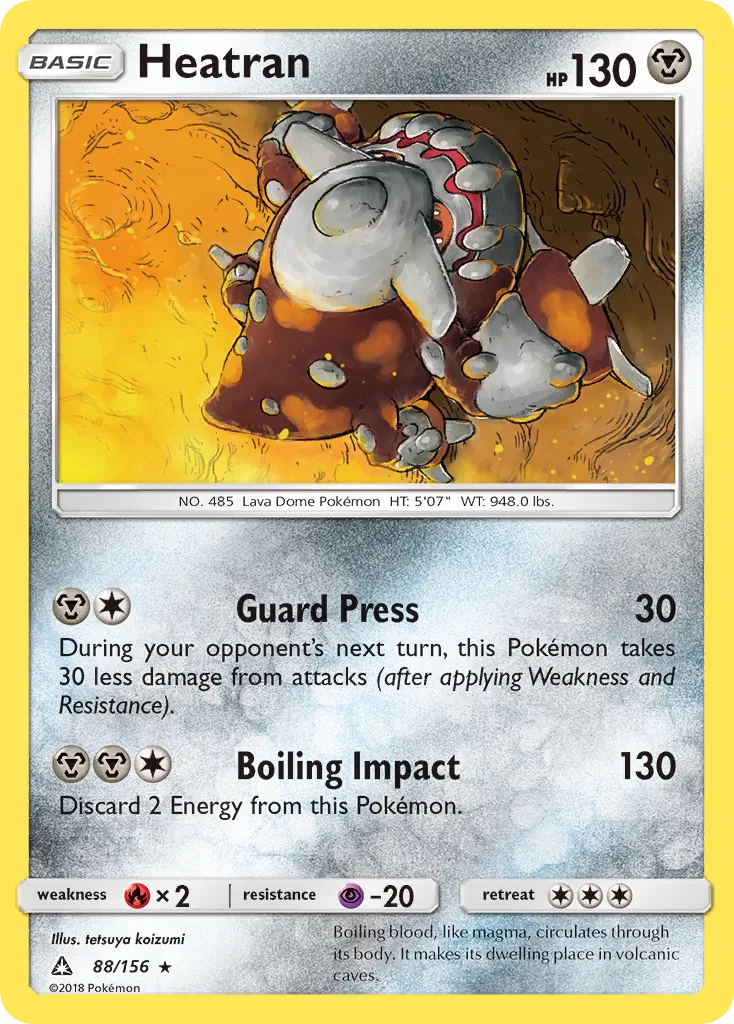 Heatran, Ultra Prism #088 / 156