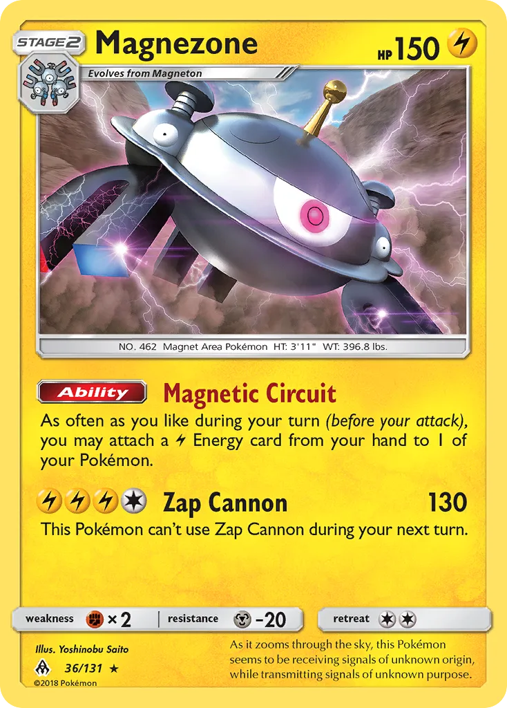 Magnezone, Forbidden Light #036 / 131