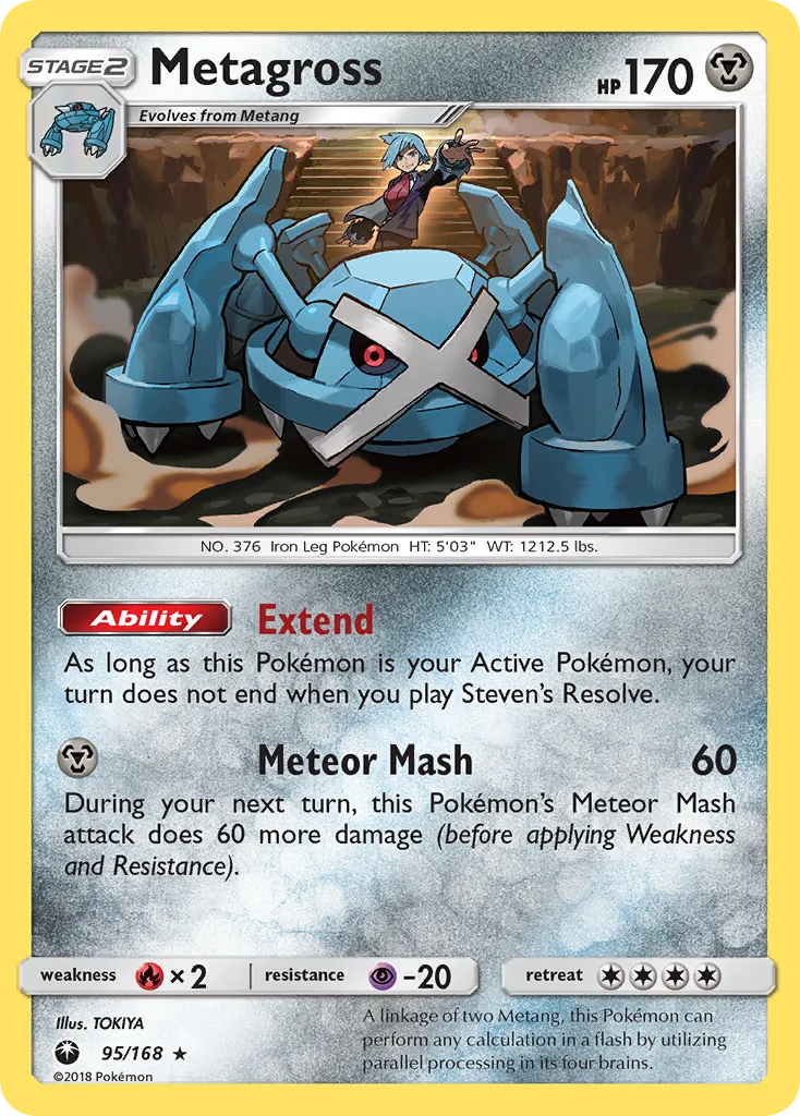 Metagross, Celestial Storm #095 / 168