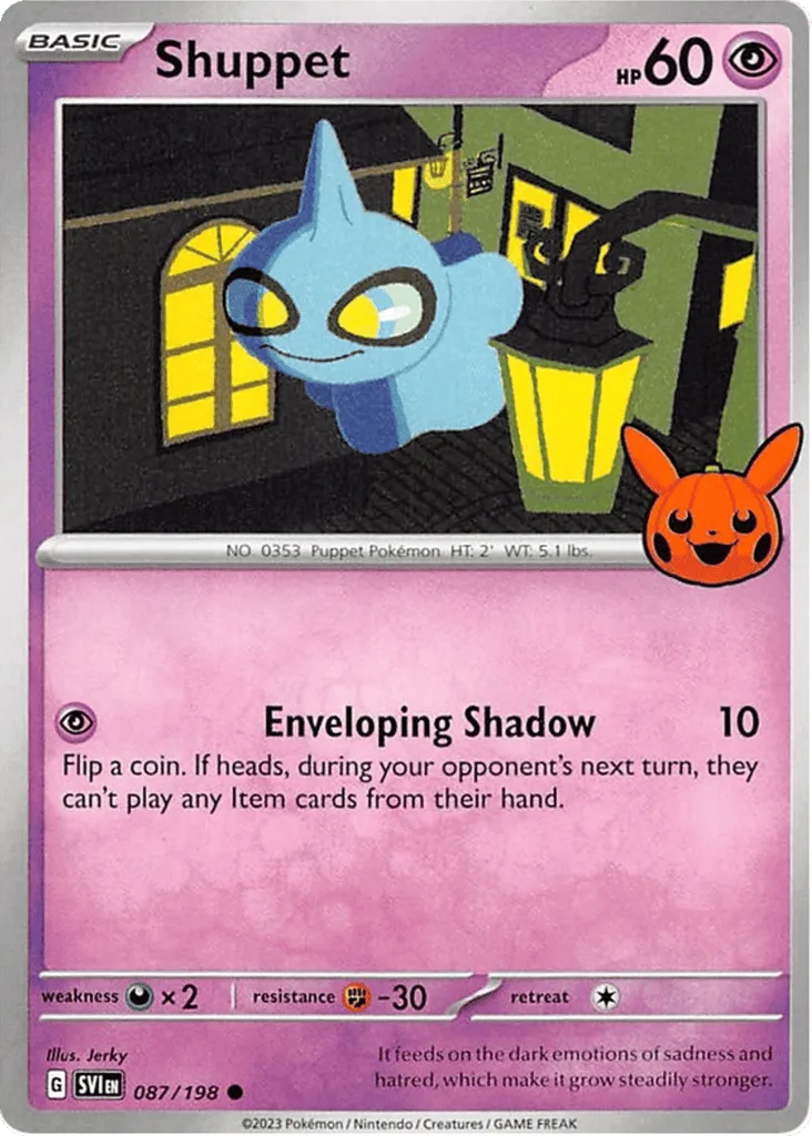 Shuppet, Scarlet & Violet #087 / 198