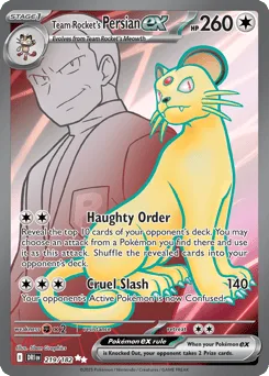 Team Rocket's Persian ex