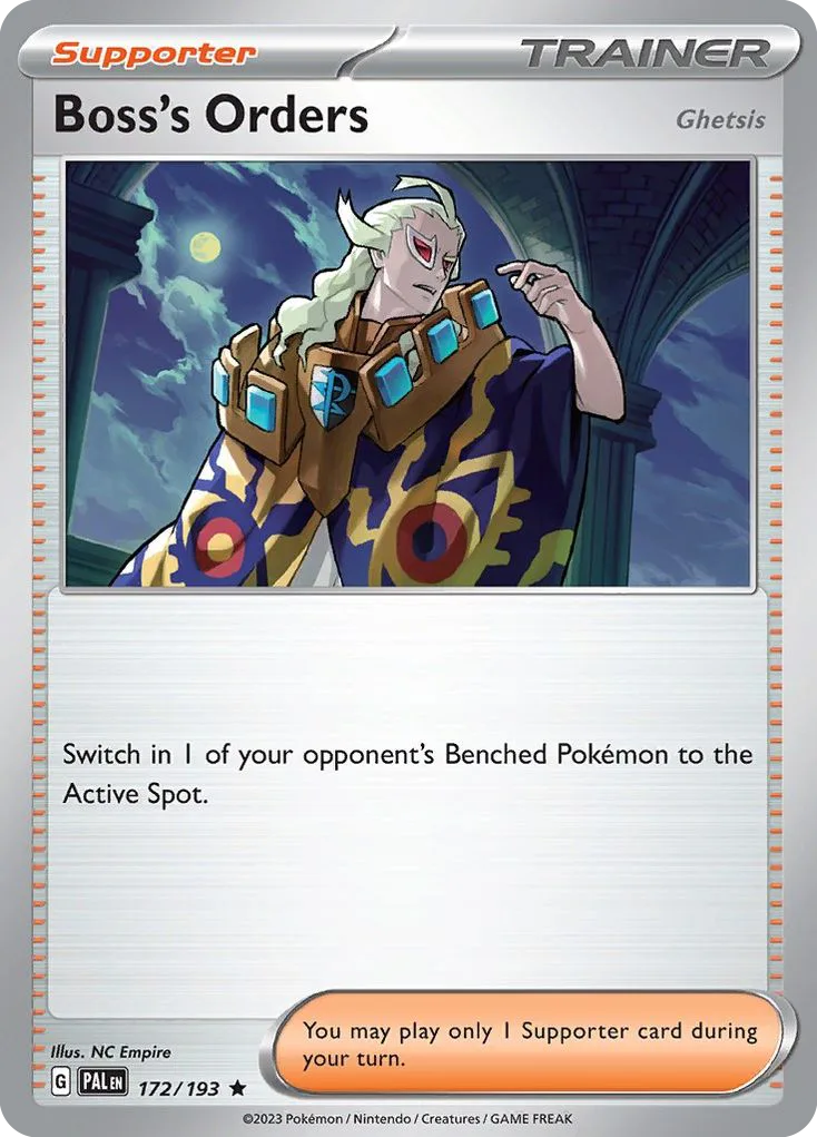 Boss's Orders (Ghetsis), Paldea Evolved #172 / 193