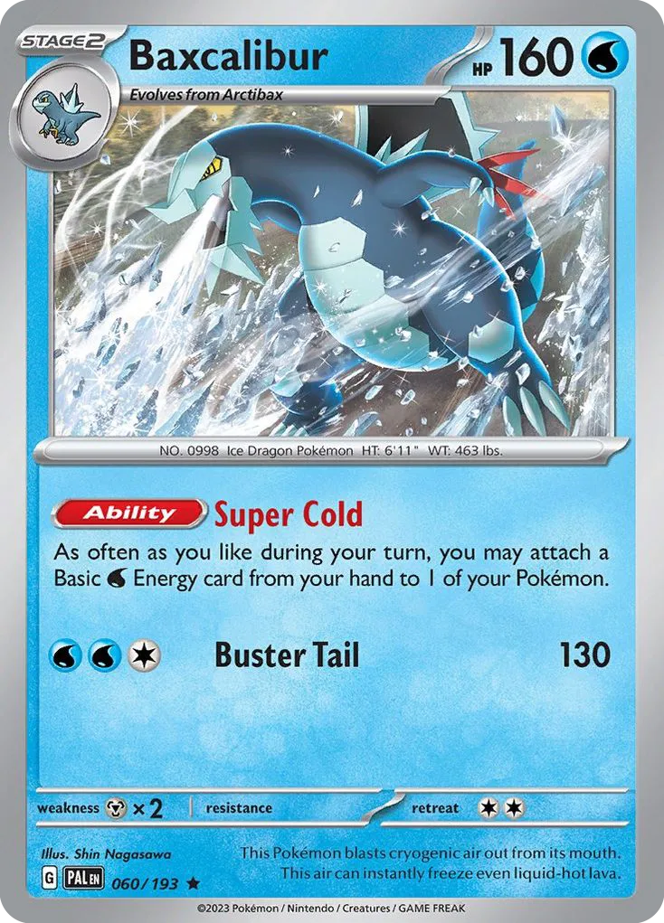 Baxcalibur, Paldea Evolved #060 / 193
