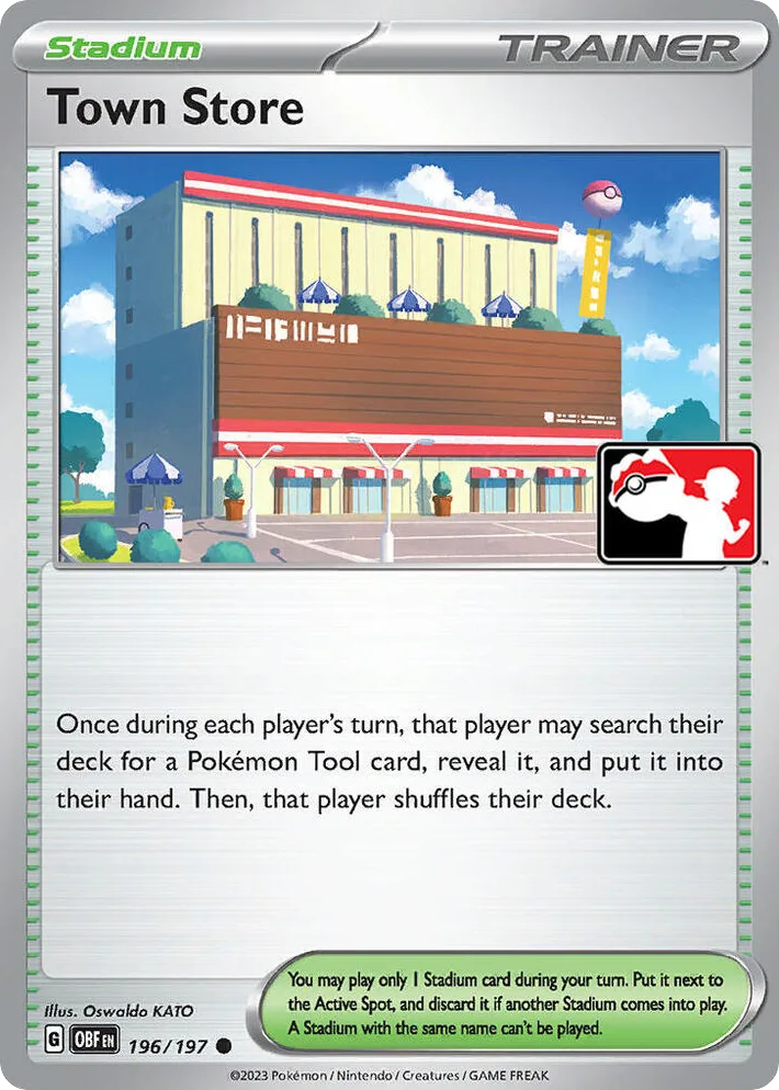 Town Store, Obsidian Flames #196 / 197