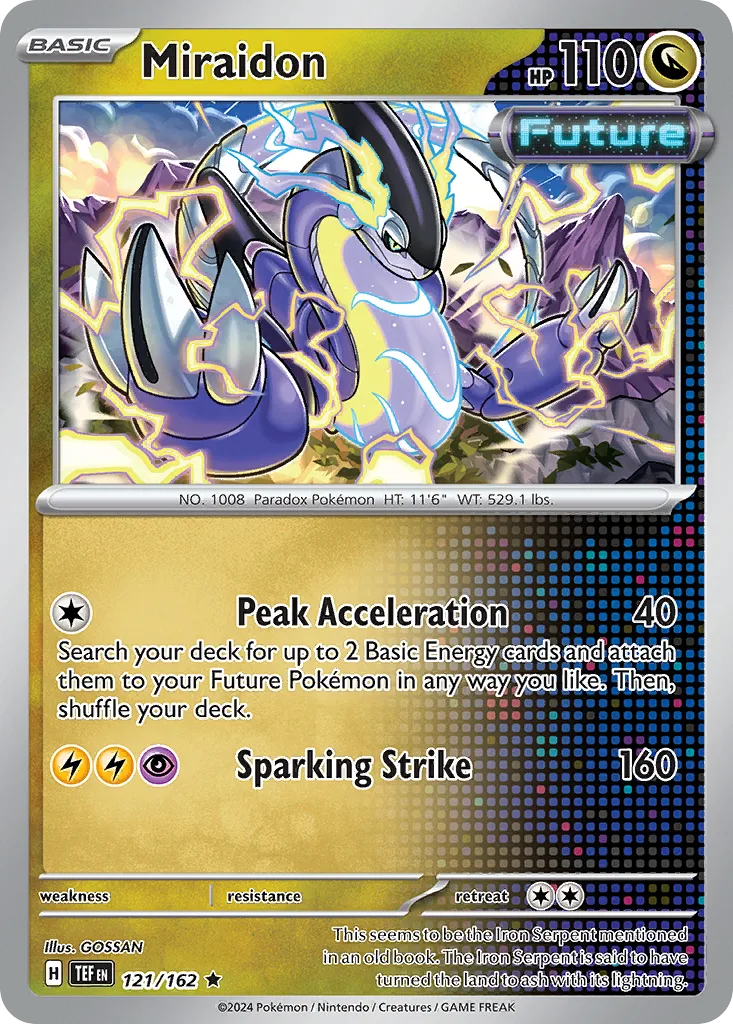 Miraidon, Temporal Forces #121 / 162