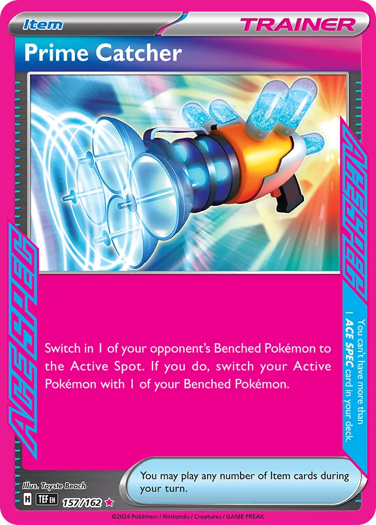 Prime Catcher, Temporal Forces #157 / 162
