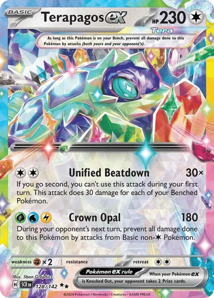 Terapagos ex, Stellar Crown #128 / 142